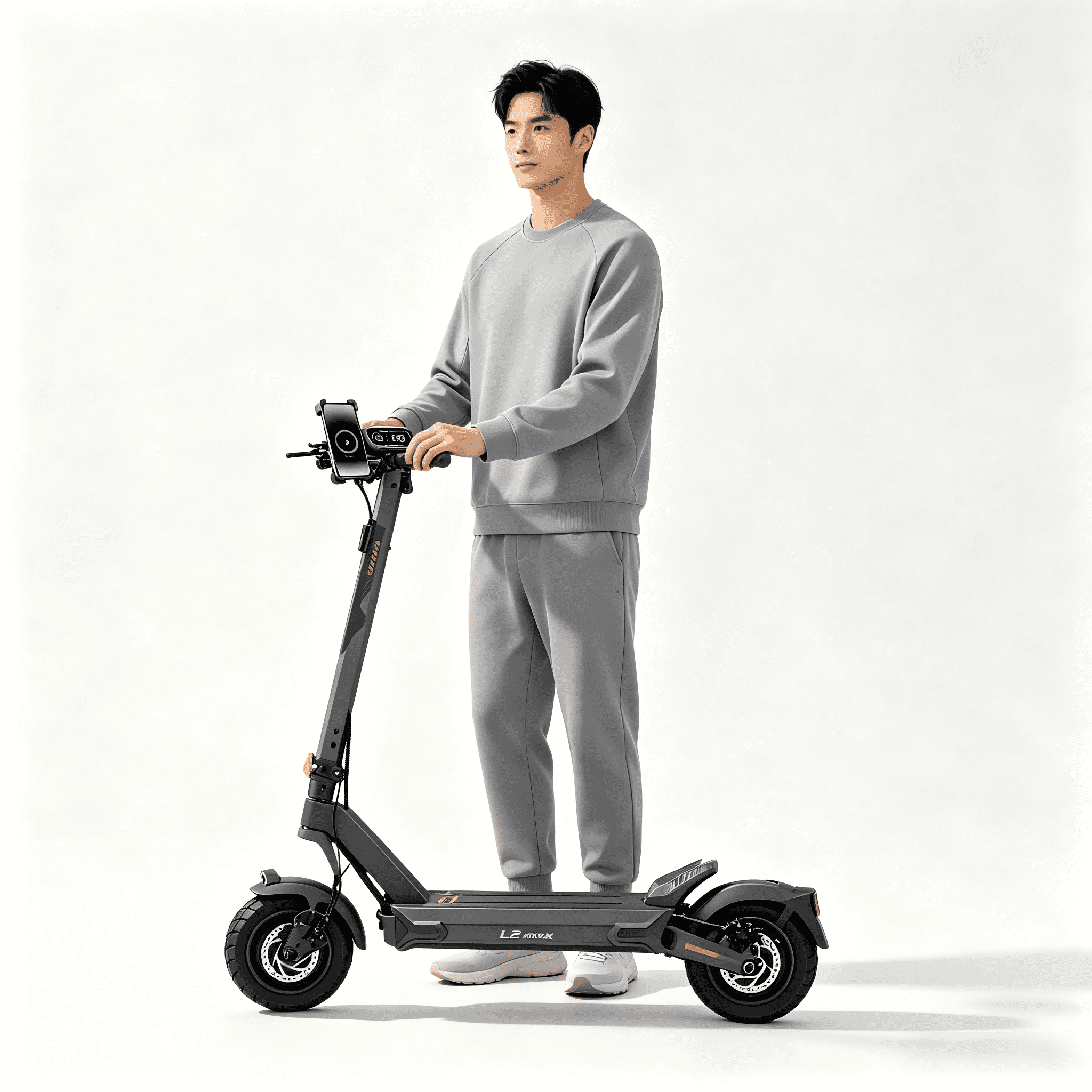 AUSOM L2Max Dual Motor off Road Electric Scooter for Adults, 40MPH Top ...