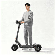AUSOM L2Max Dual Motor off Road Electric Scooter for Adults, 40MPH Top Speed & 56Miles Long Range, Max 287lbs Load, E-scooter with Smart LCD, UL2272