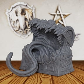 AUSPDICE Chest Mimic DND Miniatures,Paintable Miniatures for Board Games Perfect for RPG Enthusiasts-S06