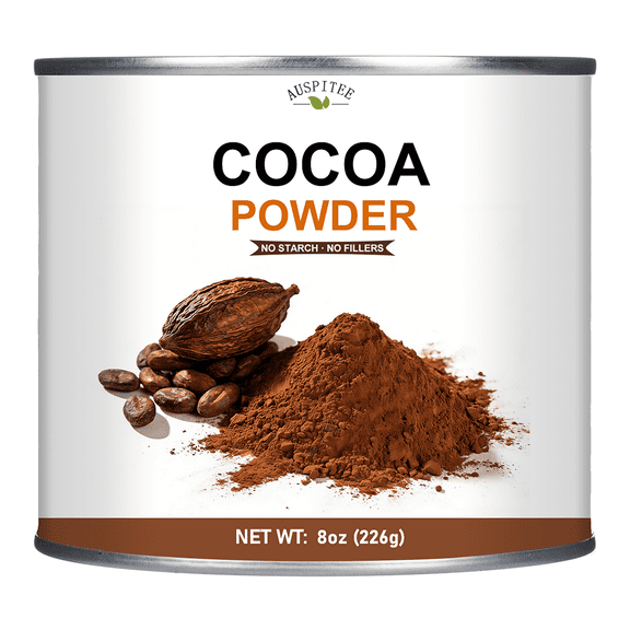 AUSPITEE Cocoa Powder 226g Rich Chocolate for Baking Smoothies Hot Cocoa