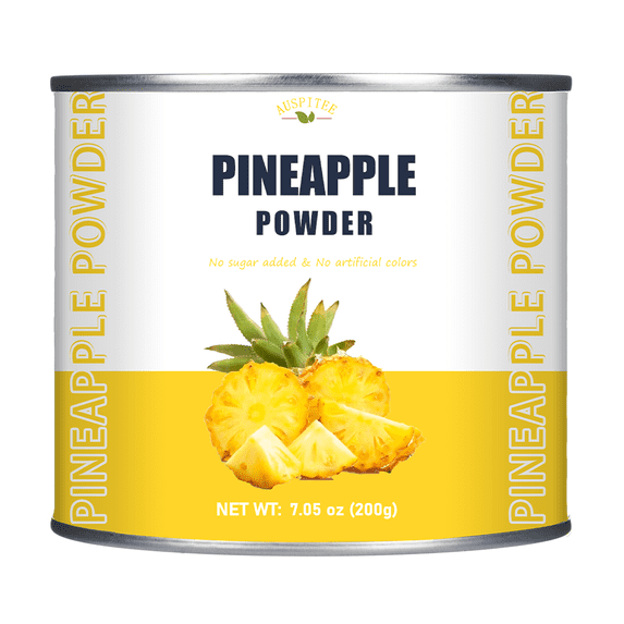 AUSPITEE Pineapple Powder 200g Juice Powder for Cooking Baking Coloring Drinks Smoothie Beverages