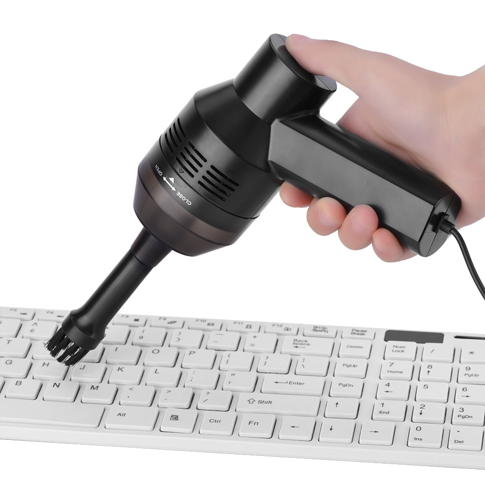 Walmart Portable Mini USB Keyboard Vacuum Cleaner for PC, Black ...
