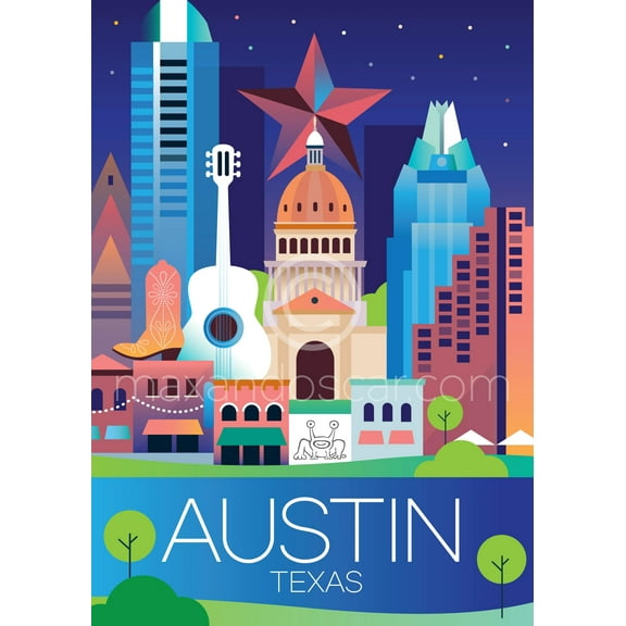 AUSTIN JIGSAW PUZZLE