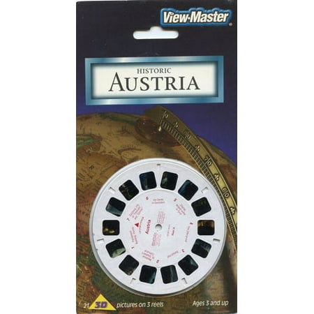 AUSTRIA - Classic ViewMaster - Scenic Views from 1980s - 3 Reel Set