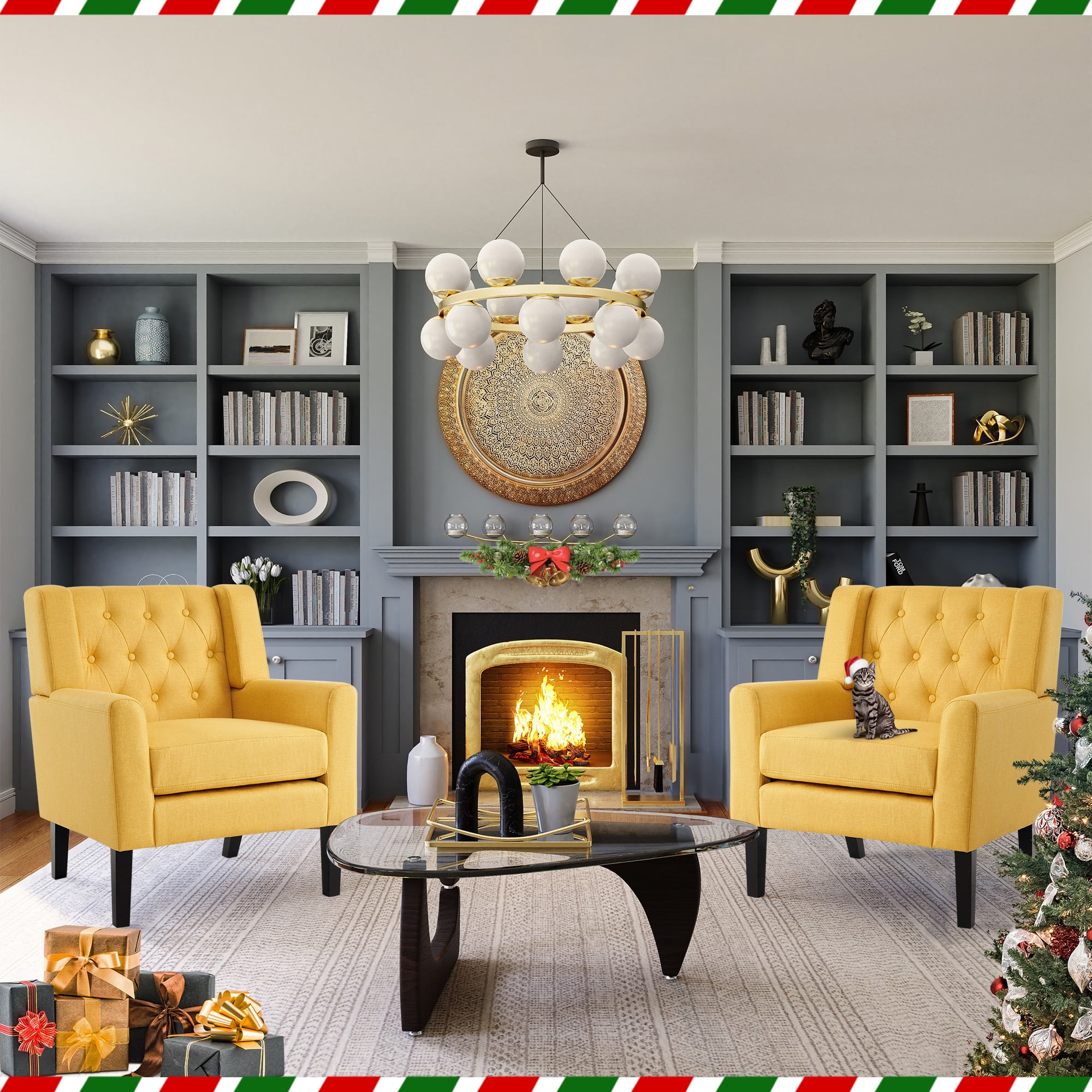 AUSTUFF Modern Accent Chairs Set of Arm Chairs for Liberia Ubuy