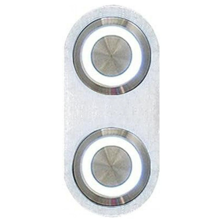 AutoLoc Daytona Billet Switch with White LED AutoLoc Daytona Billet Switch with White LED