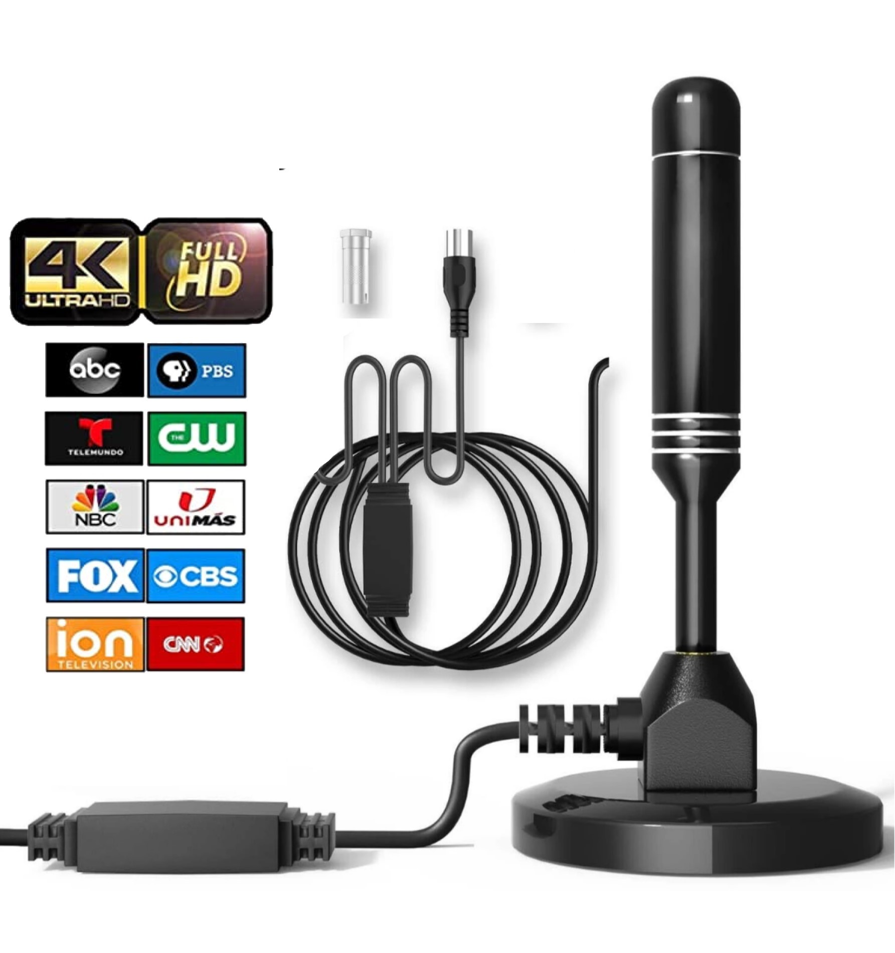 AUTERCO Digital TV Antenna for Smart TV Strong Base 300