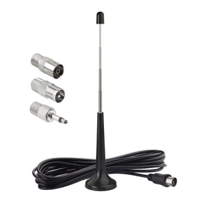 AUTERCO Strong Magnetic Base DAB FM Radio Antenna Telecopic Indoor Digital HD Radio FM Radio Bluetooth Home Stereo Receiver AV Audio Video Home Theater Tuner