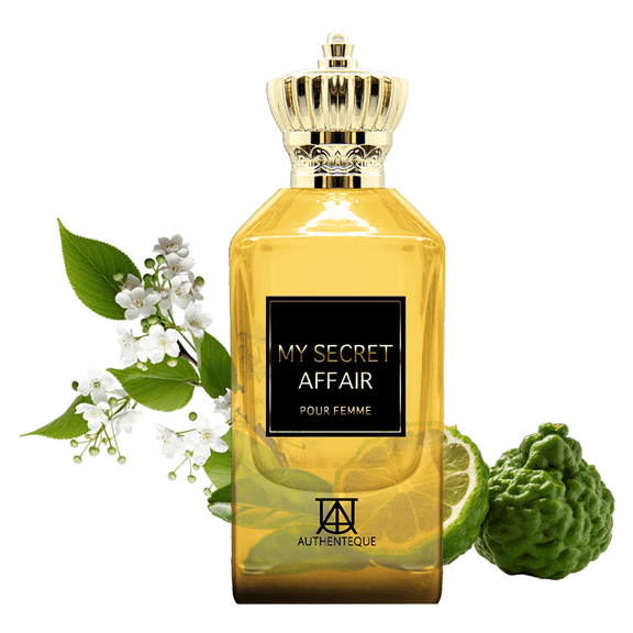 AUTHENTEQUE - My Secret Affair Perfumes For Women - Inspired by JPGs Scandal - Long Lasting Perfume - 3.4 Fl Oz - Jasmine, Orange Blossom, Freesia & Lilly of the Valley - Cruelty Free - 100ml