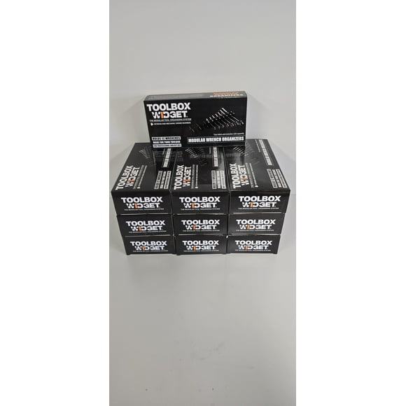 AUTHENTIC - ToolBox Widget - Pro - Vertical Wrench Organizers 10 Kits - NOT 3D PRINTED - 10