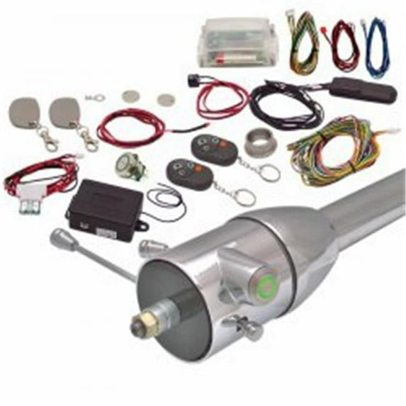 AUTHFS2502G Green One Touch Engine Start Kit with RFID - Column Insert and Remote