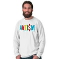 thumbnail image 1 of AUTISM AWARENESS Long Sleeve Tees Shirts T-Shirts Autism Disability Awareness | Support Puzzle Piece, 1 of 2