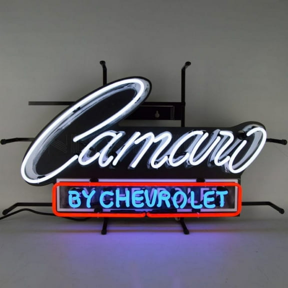 AUTO GM CAMARO BY CHEVROLET NEON SIGN 5CAMCH