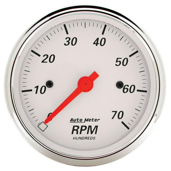 AUTO METER 1398 3-1/8IN TACH, 7,000 RPM, 4,6,8 CYL, ELEC