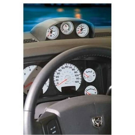 AUTO METER 15020 2-1/16IN TRIPLE DASH POD, DODGE RAM,