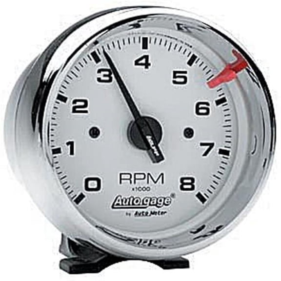 AUTO METER 2304 Autogage Water Face Tachometer, Chrome
