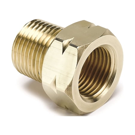 AutoMeter 2370 Autogage Temperature Adapter; 3/8 in. Brass NPT;