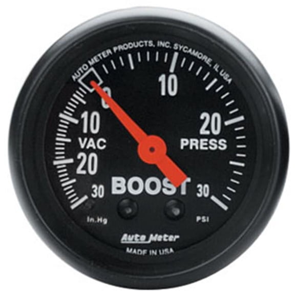 AUTO METER 2614 Z - Series Boost 30 In. Hg