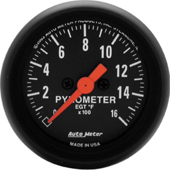 AUTO METER 2654 2.06 In. Z - Series Pyrometer 0-1600 F