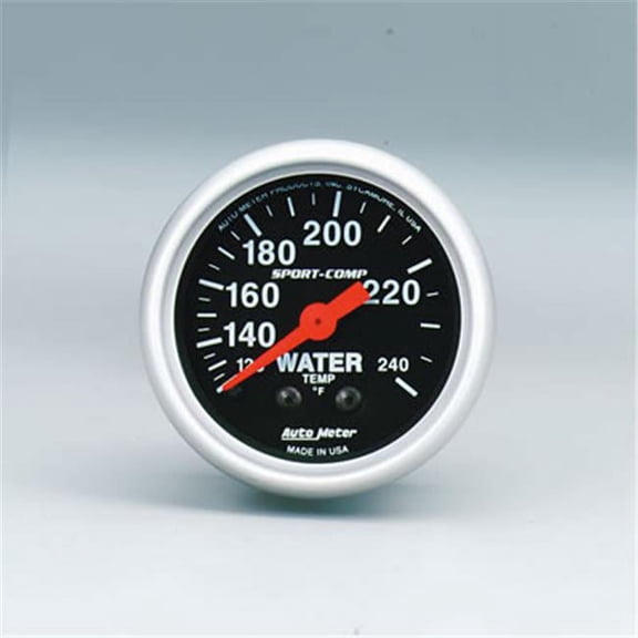 AUTO METER 3332 Sport-Comp Water Temperature 120-240 Degree F