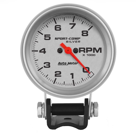 AUTO METER 3707 2-5/8IN TACH, 8,000 RPM, SPORT-COMP