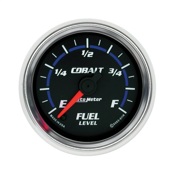 AUTO METER 6114 2IN FUEL LEVEL, E-F, FSE, COBALT