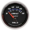 thumbnail image 1 of AUTO METER 6192 2-1/16IN VOLTMETER, 8-18V SSE, COBALT, 1 of 1