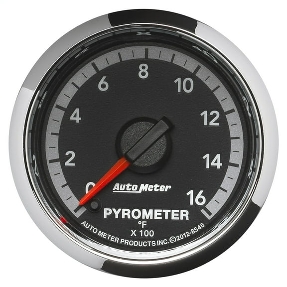 AUTO METER 8546 2-1/16IN PYROMETER 0-1600, FSE, DODGE 4TH GEN Fits select: 2014 RAM 1500 ST, 2015-2017 RAM 1500 SLT