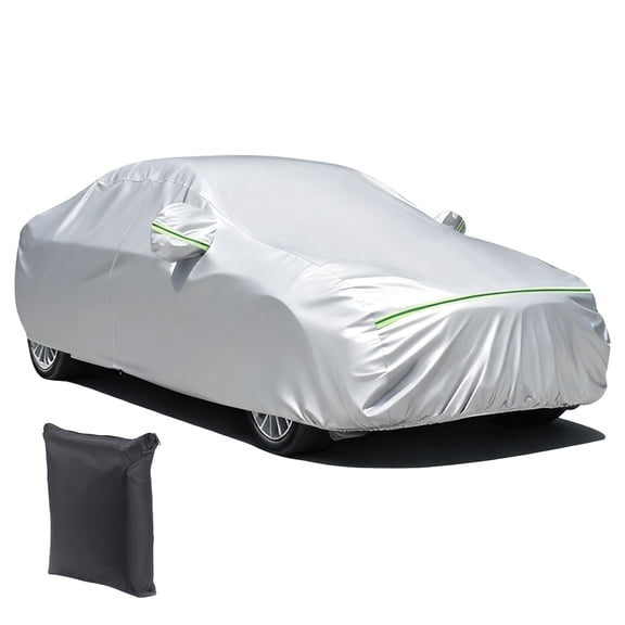 XiongXiong Waterproof Car Cover Heavy Duty All Weather Full Protection Outdoor Indoor Use UV Dustproof for Auto, SUV, Sedan