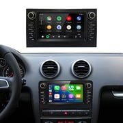 AUTOABC 7 Inch Linux Screen For Audi A3 8P System 2003-2012 Year With Android Mirror Airplay Carplay Touchscreen HD Resolution 1024*600p