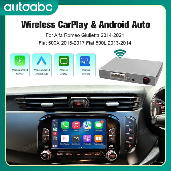 Wireless Carplay Android Auto interface adapter for Alfa Romeo Giulietta 2014-2021