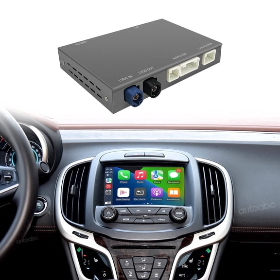 AUTOABC Buick Wireless CarPlay & Android Auto System for LaCrosse/Regal /Envision Retrofit Kit Decoder 2014-2019 Year