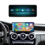 AUTOABC 12.3 Wireless CarPlay وشاشة Android Auto لمرسيدس NTG 5.0 GLA وCLA وGLC