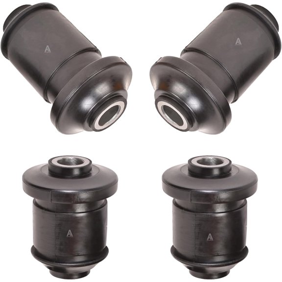 AUTOACER Control Arm Bushing Kit 4 Pcs - Front Lower Control Arm Bushings Left & Right for Escalade, Avalanche, Express, Silverado, Suburban, Tahoe, Savana, Sierra, Yukon and Yukon XL