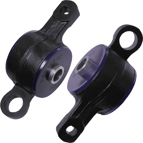 AUTOACER Front Control Arm Repair Kit 2 Pcs - Front Lower Control Arm Polyurethane Bushings Fitted into Bracket (Left & Right), Compatible with LS430 2001 2002 2003 2004 2005 2006, All Trims & Models