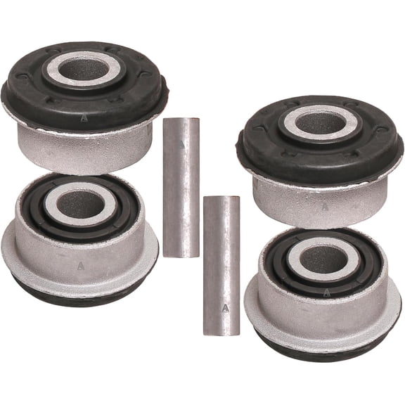 AUTOACER - Front Lower Control Arm Aluminium Bushing Kit 4 pcs + Insert Sleeves Left & Right Side for S-TYPE V6 - V8 2000-2003, OEM Compatible JLM21535, XR851825, XR851824