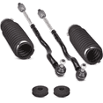 thumbnail image 1 of AUTOACER Front Tie Rod Replacement Kit Kit 4 Piece - Front Inner + Outer Steering Tie Rods & Steering Rack Boot Set for BMW E46325xi, E46330xi 2000 - 2005 AWD Models, 1 of 8