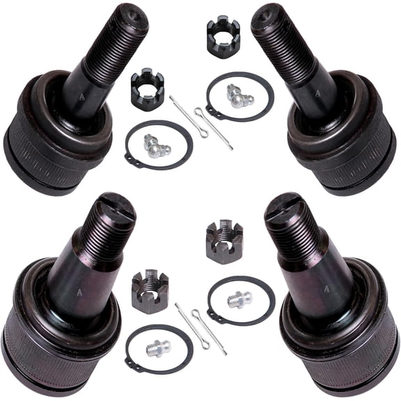 AUTOACER - High performance Ball Joint Kit 2 pcs, fits Front Upper & Lower Control Arms For Excursion, F-150, F-250, F-350, Superduty, RAM2500, RAM3500 Compatible # K8607, K80026, K8388