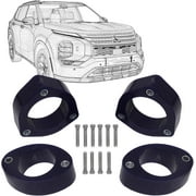 AUTOACER Polyurethane Lift Kit - Complete Front & Rear Leveling Lift Kit 14 pcs Made in Polyurethane Height 40mm For OUTLANDER LANCER DELICA Fron Year 2006-2021