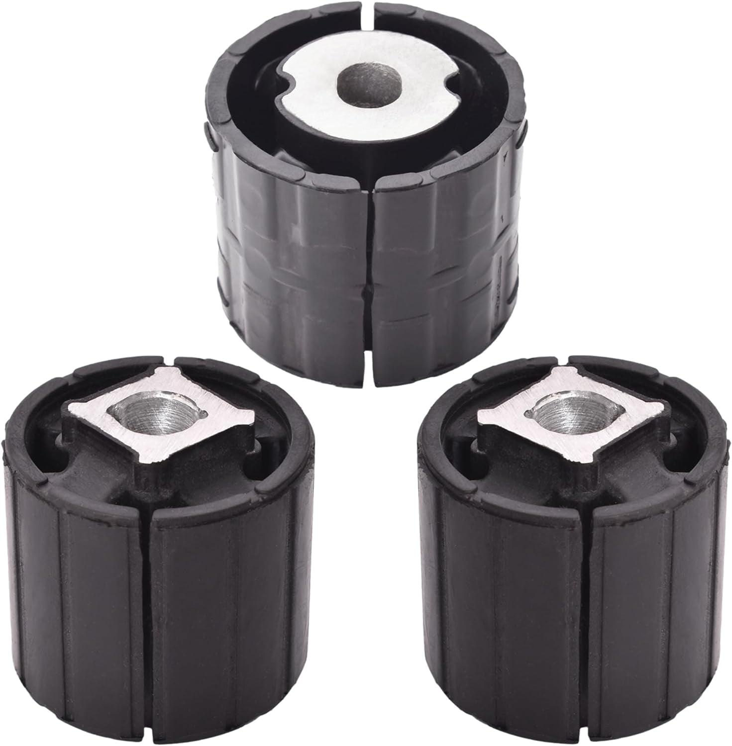 AUTOACER Rear Axle Subframe Mounts Kit 3 Pcs - Rear Axle Differential ...
