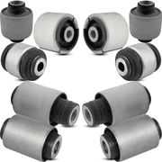 AUTOACER Control Arm Repair Kit 10p - Rear Lower Track Control Arm Bushings, Trailing Bushings & Wishbone Bushings For 3 Series E36 1990-1998, E46 1998-2007, M3 Series 1994-1995, X3 2004-2010