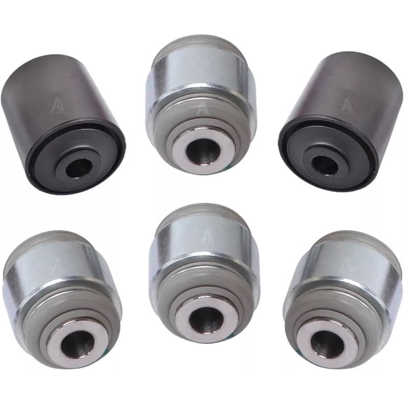AUTOACER - Rear Lower Control Arm Bushing Kit 6 Pcs Includes:- 4 pcs x Hydra Fluid Filled bushings & 2 pcs x Solid Big Bushings Left & Right for XK 2007-2015, XKR 2007-2015, XKR-S 2010-2015