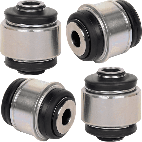 AUTOACER RearControl Arm Bushing Kit 4 Pcs - Rear Upper & Lower Knuckle Arm Bushes (Left & Right) for Land RoverDISCOVERY 3 / LR32004 - 2009,  Range Rover Sport 2005 - 2013  L322 (All Models)