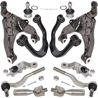 AUTOACER 12pc Front End Suspension Kit For Toyota Tacoma - Control Arms, Ball Joints, Tie Rods