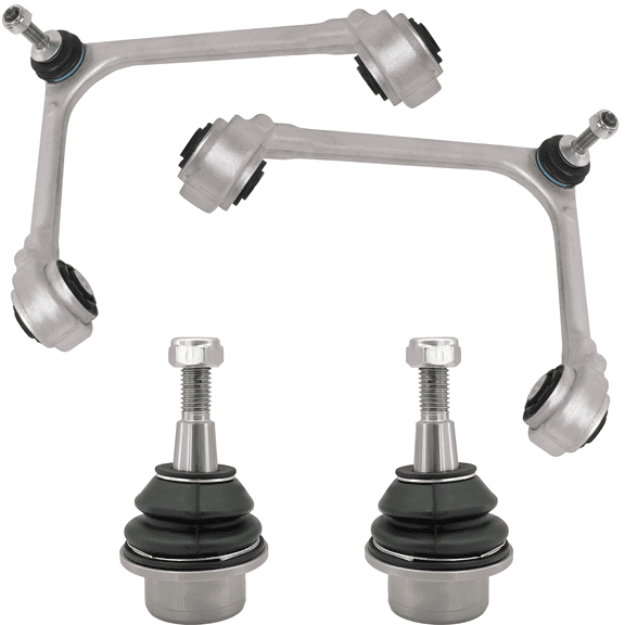 AUTOACER Suspension Kit 4p - Front Upper Control Arms & Lower Steering Knuckle Ball Joints for XJ (XJ8 / XJR) 2003 - 2009, XK (XKR / XKR-S) 2006 - 2014, VANDEN PLAS 2004 - 2009, SUPER V8 2005 - 2009