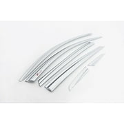 AUTOCLOVER Chrome Side Window Visor Sun Rain Vent Guard 4p for 2020 Optima