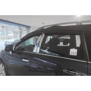 AUTOCLOVER عاكس النافذة المدخنة Sun Rain Vent Guard 4p متوافق مع 2012-2015 Captiva Sport