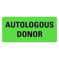 thumbnail image 1 of AUTOLOGOUS DONOR Labels, 1 of 1