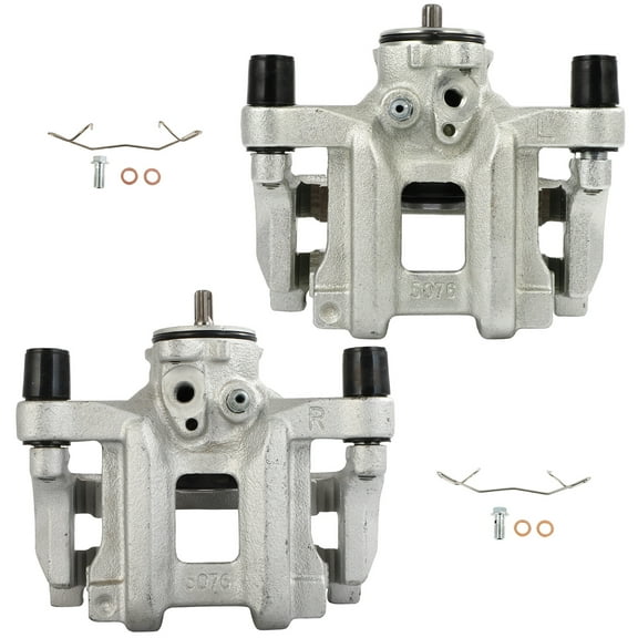 AUTOMUTO 14140594 14140593 Brake Caliper Rear 2PCS Replacement For 2016-2020 For Honda For Civic,2019-2021 For Honda For Insight