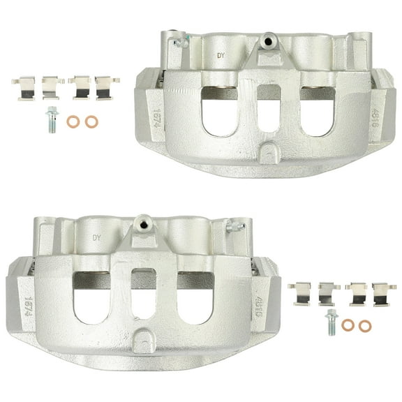 AUTOMUTO 18B5307 18B5306 Brake Caliper Rear 2PCS Replacement For 2011-2019 For Chevrolet For Silverado 2500 HD,2011-2019 For Chevrolet For Silverado 3500 HD